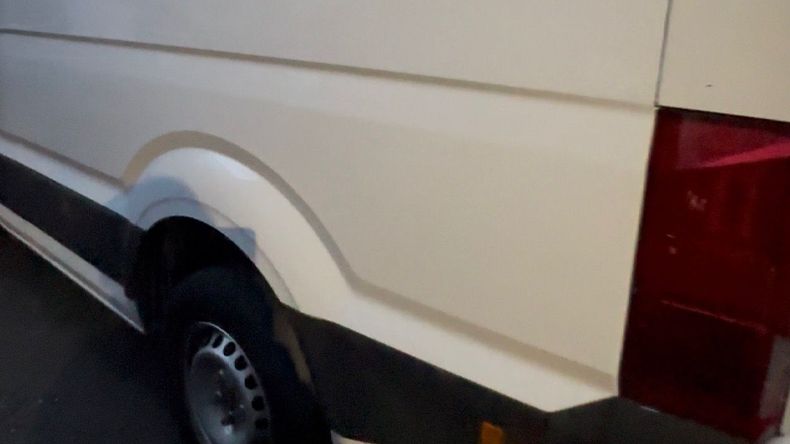 After - Side Panel Repair & Respray - Volkswagen Crafter